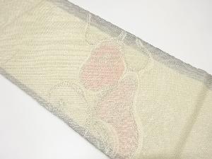 アンティーク　紗　波模様織り出し袋帯（材料）